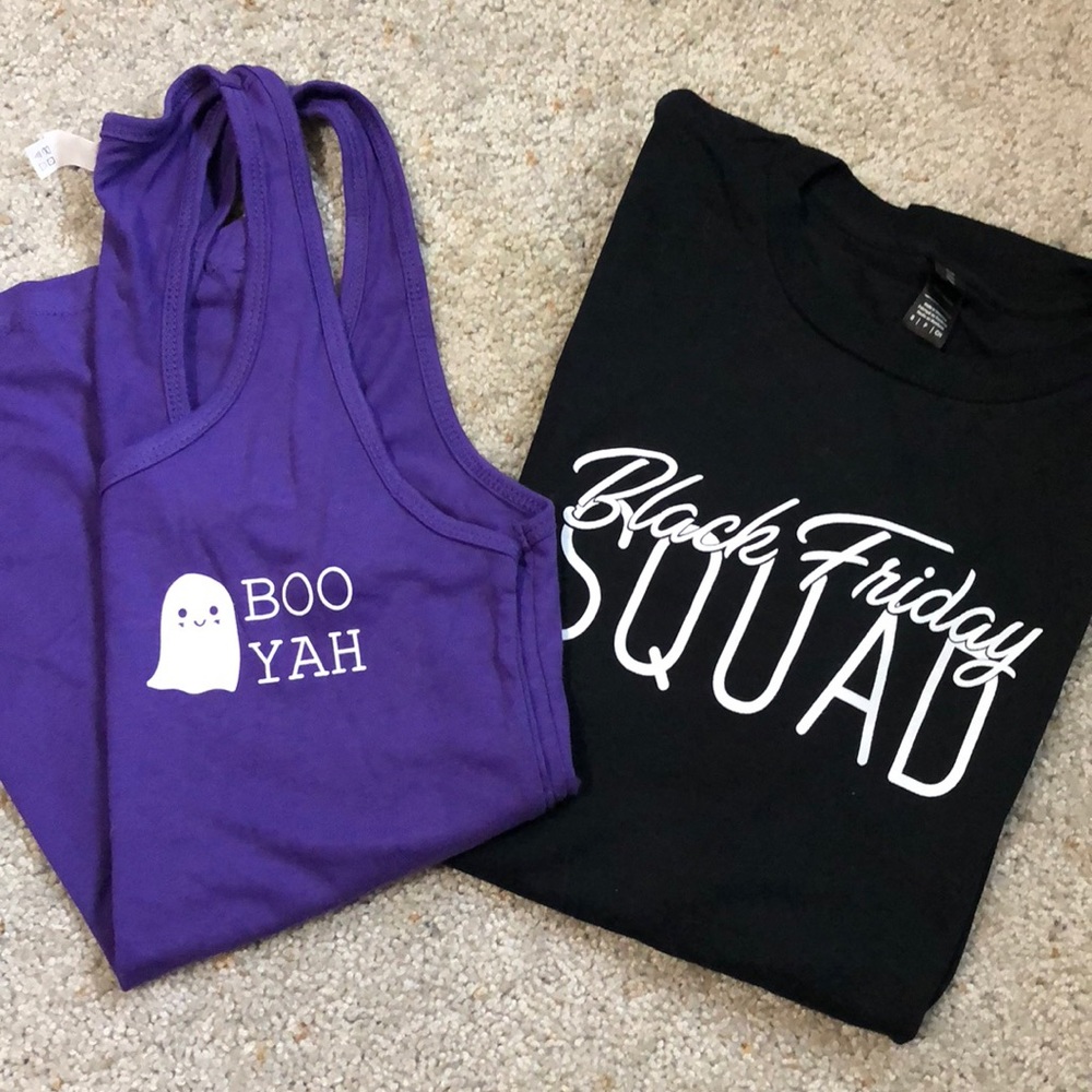 ON SALE✨ Bundle of 2 Halloween/Fall Shirt!